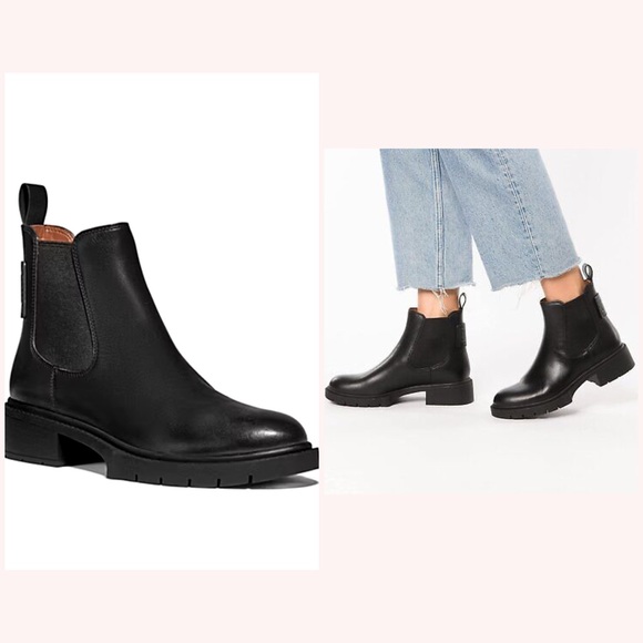 Authentic Coach Black Leather Booties - Picture 3 of 11